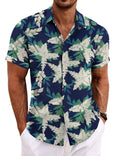 Blue-white Floral