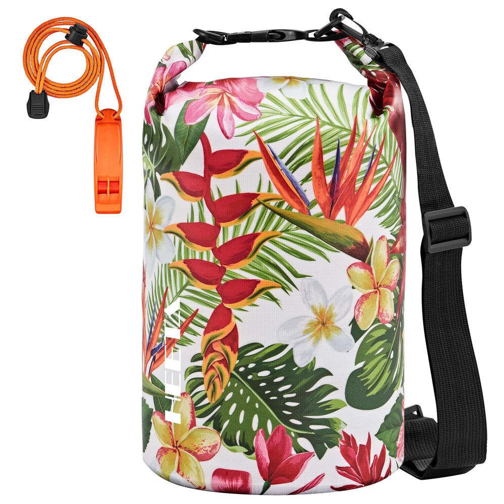 HEETA Waterproof Dry Bag for Women Men, 5L/10L/20L/30L/40L Roll Top Lightweight Dry Storage Bag Backpack with Emergency Whistle for Travel, Kayaking, Boating, Camping, Beach, Cruise Ship Essentials
