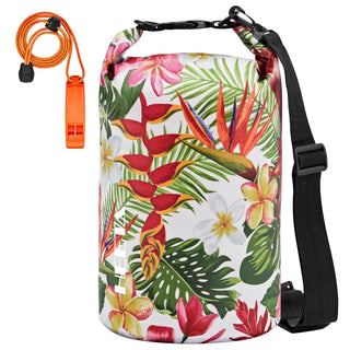 HEETA Waterproof Dry Bag for Women Men, 5L/10L/20L/30L/40L Roll Top Lightweight Dry Storage Bag Backpack with Emergency Whistle for Travel, Kayaking, Boating, Camping, Beach, Cruise Ship Essentials