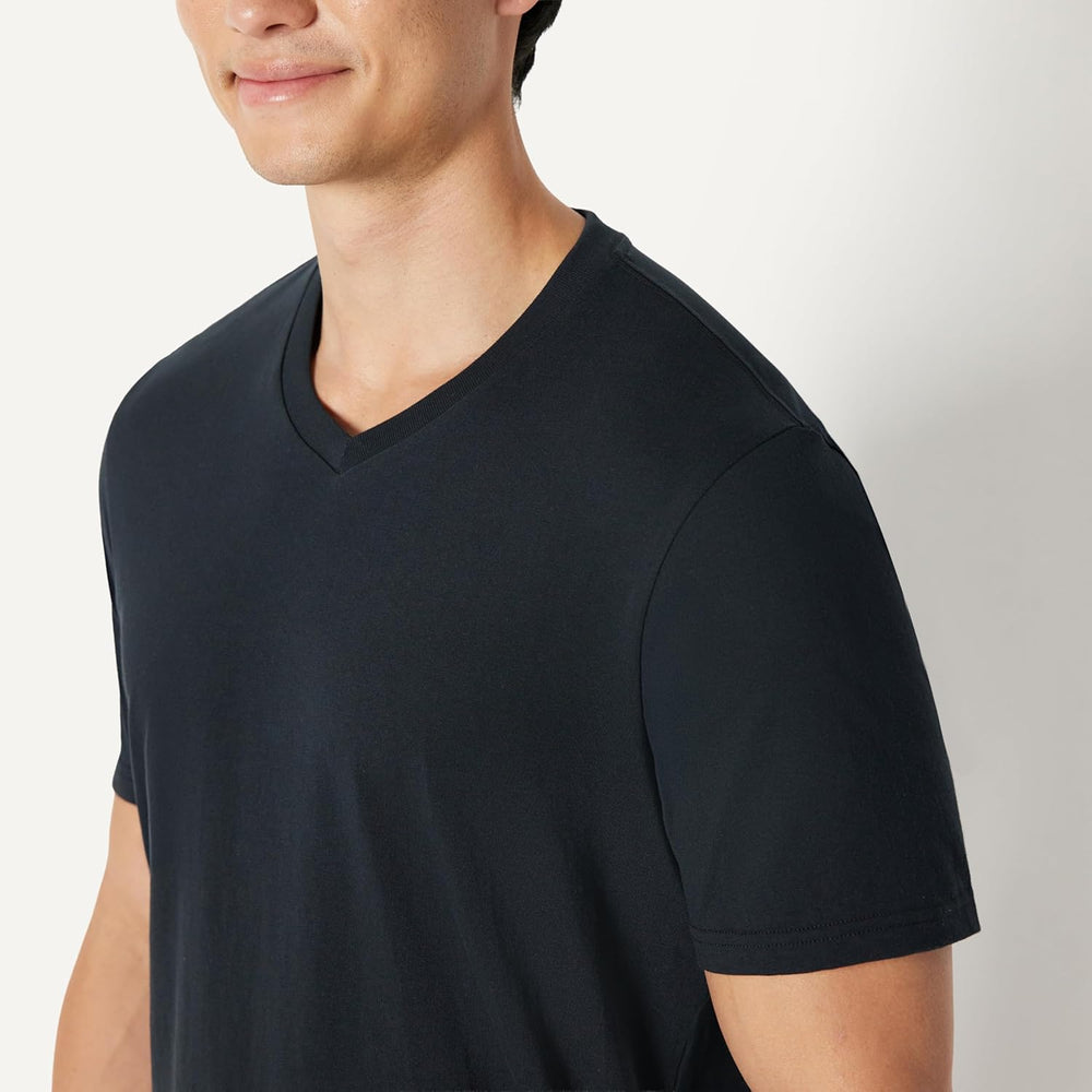 Amazon Essentials Men's Regular-Fit Short-Sleeve T-Shirt, Pack of 6