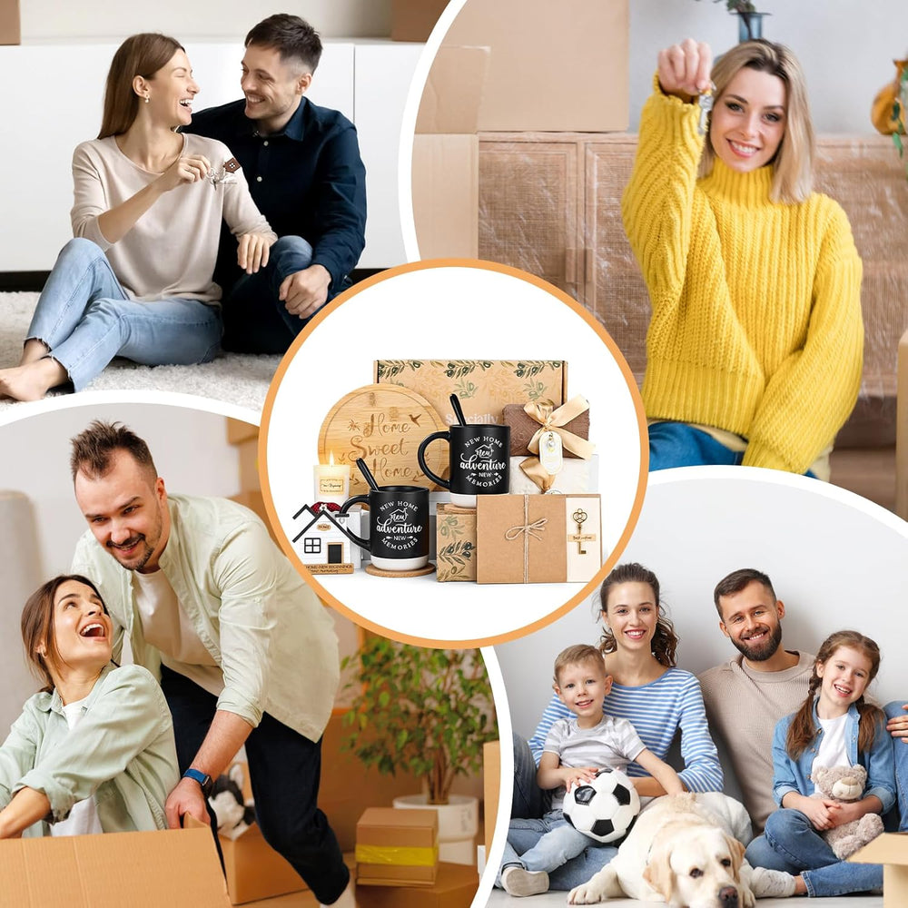 YHRJWN 13 Pcs House Warming Gifts New Home, New Home Gift Ideas, Housewarming Gift for Homeowners Women Men Friends, Closing Gifts for House Buyers