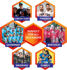 Personalized Image/Text for Your Company/Wedding/Greetings with Digital Printing | Unisex Adult | Custom T-Shirt