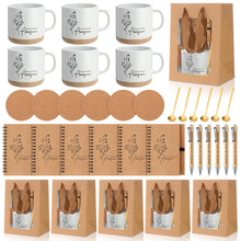 Vesici Thank You Gifts Set Employee Appreciation Gifts Coffee Mug with Spoon Inspirational Journal Notebook Ballpoint Pen Present Set for Team Coworker Staff Teacher Nurse CNA Week(36 Pcs)