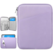 Dadanism 9-11" Tablet Sleeve Bag Carrying Case for iPad (A16) 11th Gen 11", iPad 10th Gen 10.9" Air 5/4, iPad Air M4/Pro 11", iPad 9/8/7th, Galaxy Tab A11+ Plus 11", Remarkable 2 10.3", Black