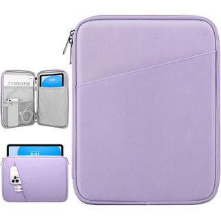 Dadanism 9-11" Tablet Sleeve Bag Carrying Case for iPad (A16) 11th Gen 11", iPad 10th Gen 10.9" Air 5/4, iPad Air M4/Pro 11", iPad 9/8/7th, Galaxy Tab A11+ Plus 11", Remarkable 2 10.3", Black