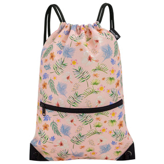 HOLYLUCK Drawstring Backpack Bag Sport Gym Sackpack
