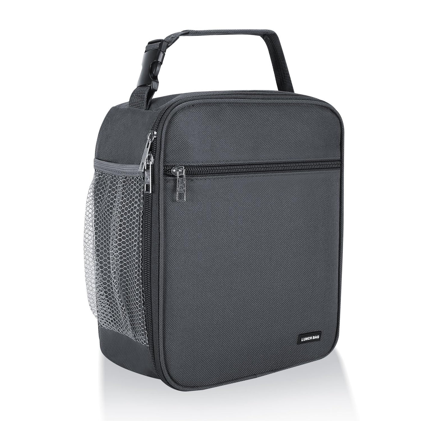 Lovoeo Lunch box Lunch bag for men women Insulated Lunchbox Lunch bags for Work Picnic Travel (Black)