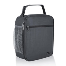 Lovoeo Lunch box Lunch bag for men women Insulated Lunchbox Lunch bags for Work Picnic Travel (Black)