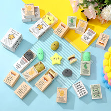 Wettarn 75 Sets Appreciation Gifts Cute Stress Balls with Support Boxes Bulk Party Favors for Employee Coworker Team Group Stuffers Office Prizes Positive Desk Decor