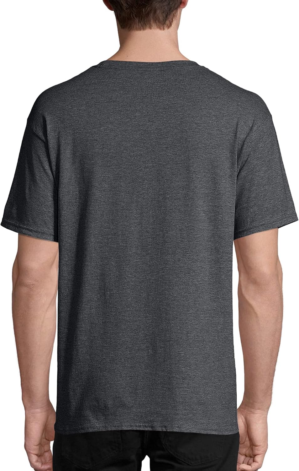Hanes Men's Short Sleeve T-Shirt Pack, Big & Tall, Crewneck Cotton T-Shirts for Men, Value Packs