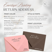 Curio Press Personalized Stationery for Women & Men - A2 Folded Note Cards with Monogram and Name, Fold Over Monogrammed Stationery Thank You Cards with Custom Notecards - Delicate Mono Fold