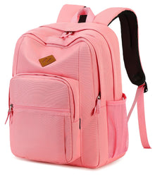 abshoo Classical Basic Womens Travel Backpack For College Men Water Resistant Bookbag (Black)