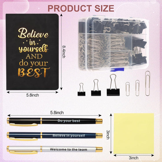 SAIWEILAI ONLINE 10 Pieces New Employee Gifts Set Welcome to The Best Team Ever Gifts Bulk New Hire Gift for Colleague - hover image