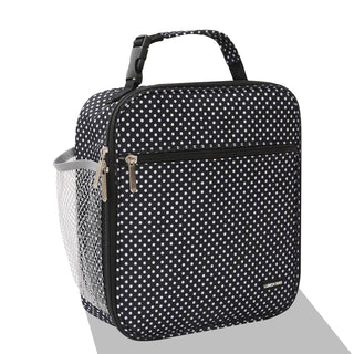Lovoeo Lunch box Lunch bag for men women Insulated Lunchbox Lunch bags for Work Picnic Travel (Black)