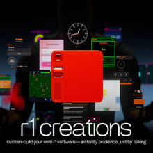 Rabbit r1 AI Voice-Activated Gadget with New and Improved AI Note Taker — No Subscription Fees — Vibe Coding and OpenClaw on Device, Voice Recorder, Unlimited Transcriptions and Meeting Summaries