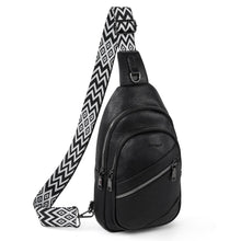 TANTOMI Sling Bag Crossbody Bags for Women Leather Cross Body Bag Trendy Fanny Pack Chest Travel Purse with Adjustable Strap