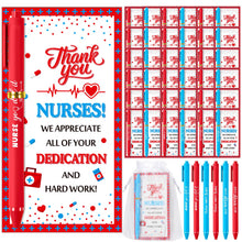 Marspark 30 Set Welcome Back to School Gifts Bulk Ballpoint Pens and Greeting Cards Set with Bags Twist Ties Composition First Day of School Gifts for Teacher Student Classroom Party Favors Supplies