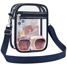 Clear Bag Stadium Approved Clear Purse for Women Clear Crossbody Bag for Stadium Events Concerts Festivals