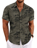 Dark Green Print