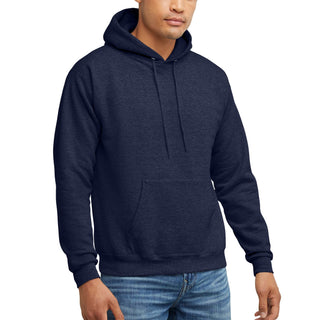 Hanes Men's EcoSmart Hoodie, Midweight Fleece, Pullover Hooded Sweatshirt