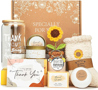 LUICONMO Thank You Gifts for Women, Administrative Professional Day Gifts, Employee Appreciation Gift Box Thanksgiving Gift set, Appreciation Gifts for Coworkers Teacher Nurse Friend
