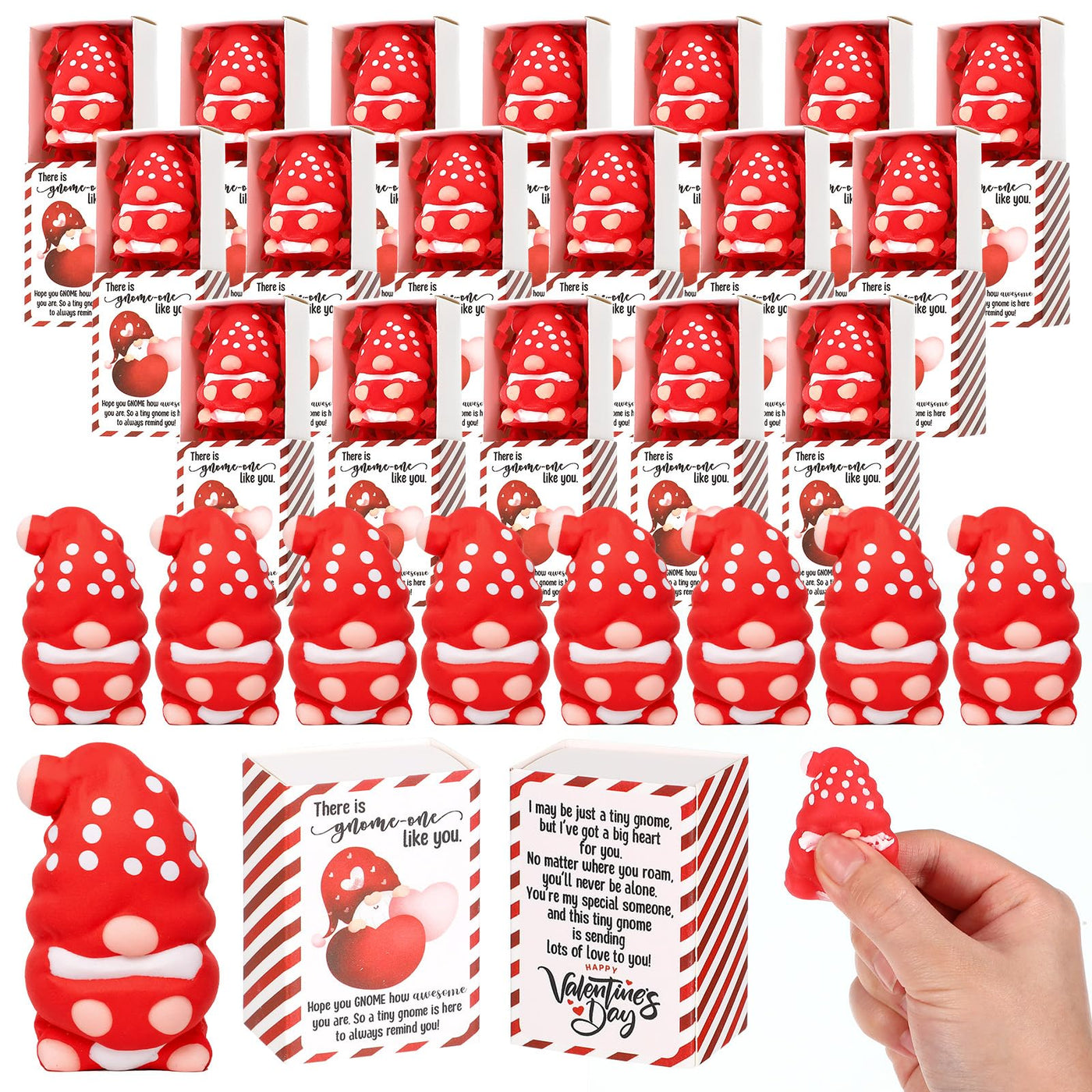 Wettarn 75 Sets Appreciation Gifts Cute Stress Balls with Support Boxes Bulk Party Favors for Employee Coworker Team Group Stuffers Office Prizes Positive Desk Decor