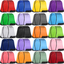 Grneric Drawstring Backpack Bulk 6 PCS, Drawstring Bags String Backpack Cinch Sack Gym Bags for Sport Trip Beach Swimming, 6 Color