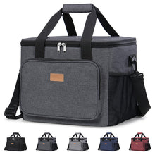 Lifewit Medium Lunch Bag, Insulated Lunch Box, Soft Cooler Cooling Tote for Adult Men Women, Black 12-Can (9L)