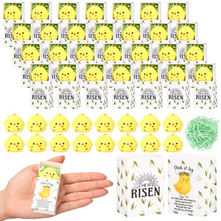 Wettarn 75 Sets Appreciation Gifts Cute Stress Balls with Support Boxes Bulk Party Favors for Employee Coworker Team Group Stuffers Office Prizes Positive Desk Decor