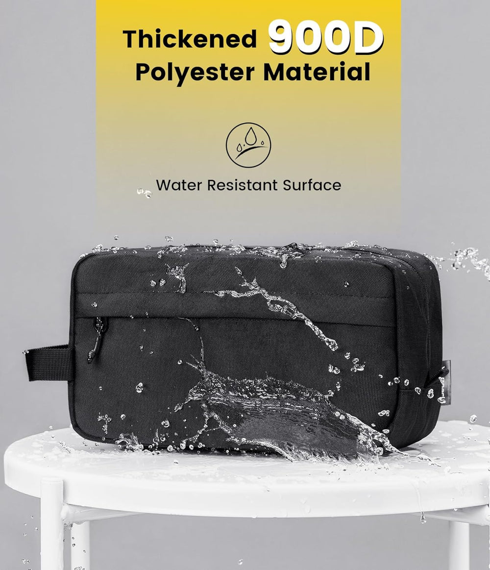 Vorspack Travel Toiletry Bag for Men - Hanging Toiletries Bag Water Resistant Travel Bag for Toiletries Accessories