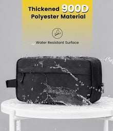 Vorspack Travel Toiletry Bag for Men - Hanging Toiletries Bag Water Resistant Travel Bag for Toiletries Accessories