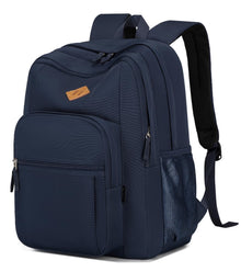 abshoo Classical Basic Womens Travel Backpack For College Men Water Resistant Bookbag (Black)
