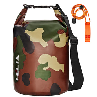 HEETA Waterproof Dry Bag for Women Men, 5L/10L/20L/30L/40L Roll Top Lightweight Dry Storage Bag Backpack with Emergency Whistle for Travel, Kayaking, Boating, Camping, Beach, Cruise Ship Essentials