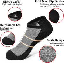 SkiBeaut Men Socks 4 or 8 Pairs No Show Low Cut Casual Athletic Running Cotton Invisible Socks US Size 6-12
