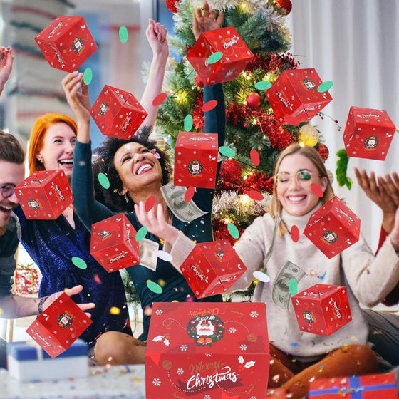 BABORUI Money Surprise Box - Christmas Gift with Confetti Explosion for Women, Men, and Kids - hover image