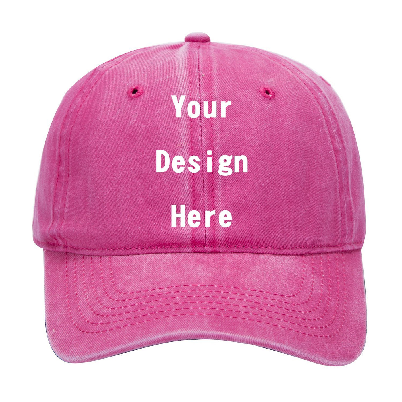 Shop&Three Customized Adjustable Baseball Cap,Unisex Personalized Trucker Hats,Cowboy Hat