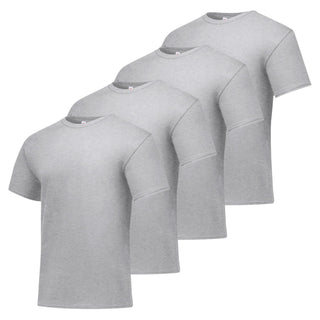 Hanes Men's Short Sleeve T-Shirt Pack, Big & Tall, Crewneck Cotton T-Shirts for Men, Value Packs