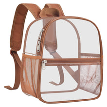 USPECLARE Clear Backpack for Stadium Approved 12×6×12, Water proof Clear Bag for Stadium Events and Concert Work Sport Event