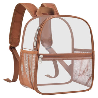 USPECLARE Clear Backpack for Stadium Approved 12×6×12, Water proof Clear Bag for Stadium Events and Concert Work Sport Event