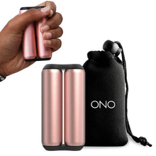 ONO Roller - Handheld Fidget Toy for Adults | Help Relieve Stress, Anxiety, Tension | Promotes Focus, Clarity | Compact, Portable Design (Black, Junior Size - ABS Plastic)