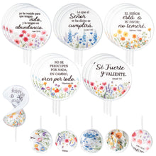 R HORSE 50Pcs Christian Church Folding Fan, Religious Flower Collapsible Handheld Hand Fan for Church Service, Christian Festival Decor Wedding Home Decoration Party Favors Summer Gift for Women Girl