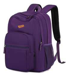 abshoo Classical Basic Womens Travel Backpack For College Men Water Resistant Bookbag (Black)