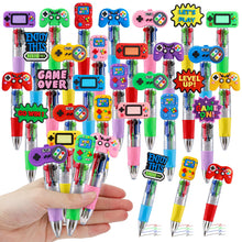 CZWZ 20Pcs Mini Multicolor Pens in One 4-in-1 Cute Pens Bulk for Kids, Fun Kawaii Ballpoint Pens for Birthdays and Children's Party Favors Gifts Teacher School Supplies
