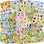 36 animal stickers
