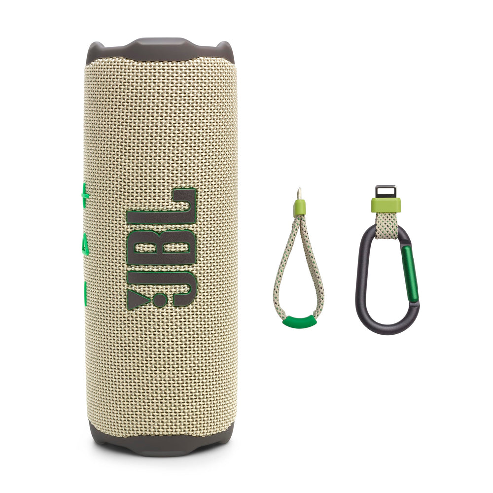 JBL Flip 7 - Portable Waterproof and Drop-Proof Speaker, Bold JBL Pro Sound with AI Boost, 16Hrs of Playtime, and PushLock System with Interchangeable Accessories (Blue)