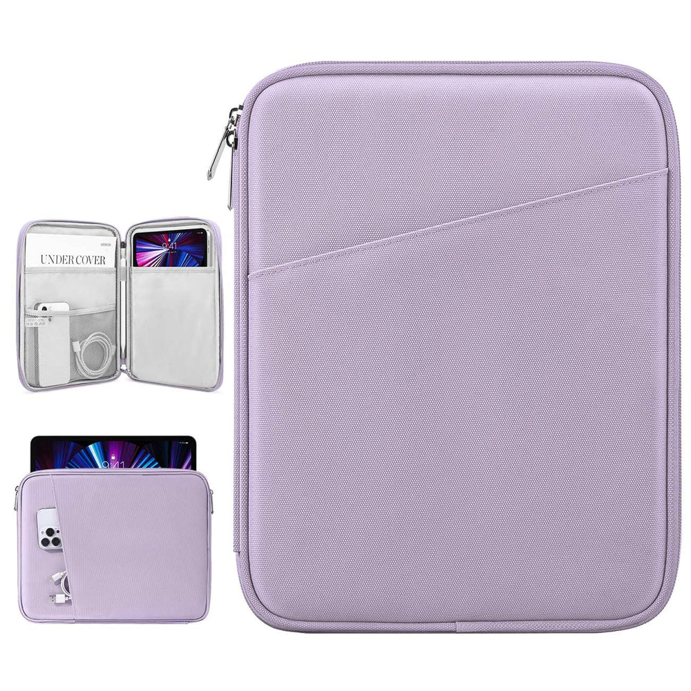Dadanism 9-11" Tablet Sleeve Bag Carrying Case for iPad (A16) 11th Gen 11", iPad 10th Gen 10.9" Air 5/4, iPad Air M4/Pro 11", iPad 9/8/7th, Galaxy Tab A11+ Plus 11", Remarkable 2 10.3", Black