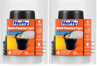 Hefty Disposable Hot Cups with Lids, Insulated Paper Coffee Cups for Tea, Cocoa and Hot Beverages, Leak Resistant Single Use Drink Cups, 16 Ounce, 20 Count