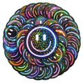 50pcs Glitter Neon Stickers
