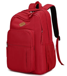 abshoo Classical Basic Womens Travel Backpack For College Men Water Resistant Bookbag (Black)