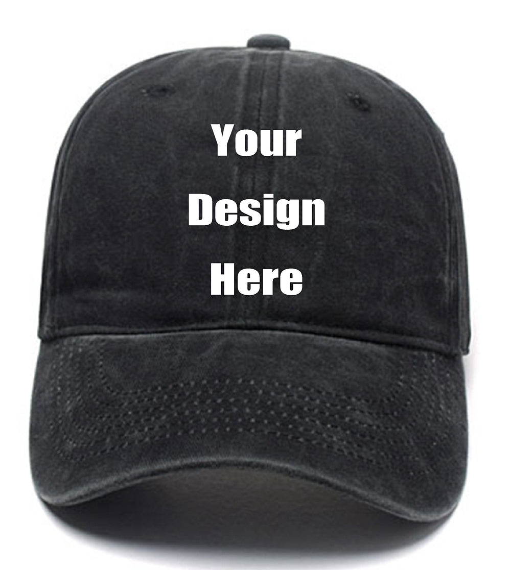 Shop&Three Customized Adjustable Baseball Cap,Unisex Personalized Trucker Hats,Cowboy Hat
